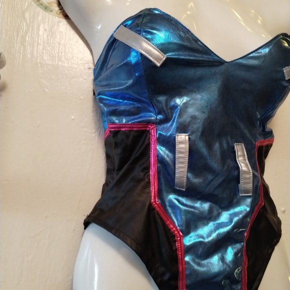 Metallic (S) Super Bunny Girl Bodysuit - Picture 8 of 8